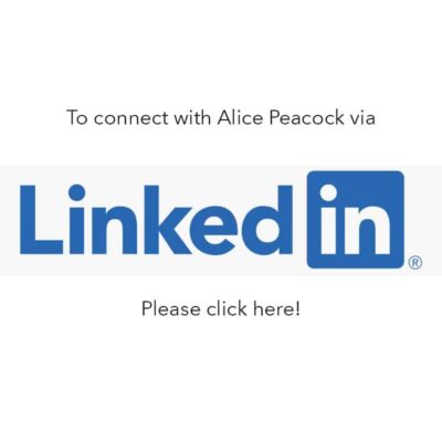 Alice Peacock Linked IN